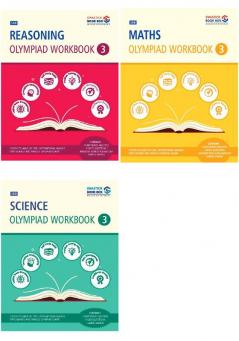 SBB Reasoning Maths and Science Olympiad Workbook Combo - Class 3