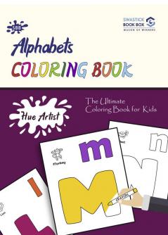 Hue Artist - Alphabets Colouring Book