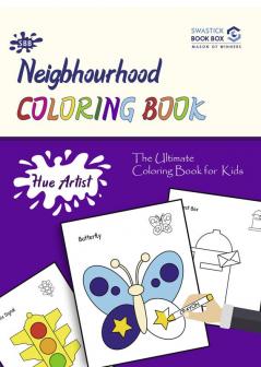 Hue Artist - Neighbourhood Colouring Book