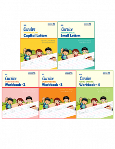SBB Cursive Writing Workbook Combo - [Set of 5 Books]