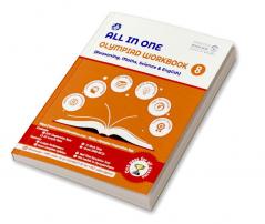 All in One Olympiad Workbook for Reasoning Maths Science & English - Class 8