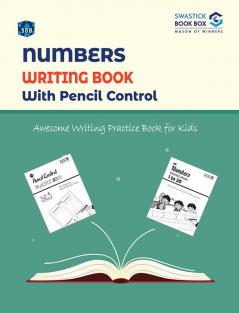 SBB Number Writing Book with Pencil Control