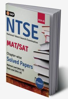 NTSE 2020 : Class 10th - Chapter wise Solved Papers (National Level 2012 to 2019 & State Level 2014 to 2019)