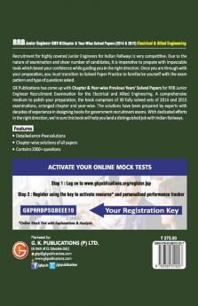 RRB 2019 - Junior Engineer CBT II 30 Sets : Chapter-Wise & Year-Wise solved Papers (2014 & 2015) - Electrical & Allied Engineering