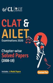 CLAT & AILET Chapter Wise Solved Papers 2008-2019
