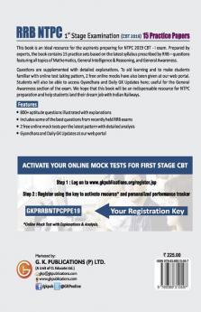 RRB NTPC 2019-20 : 15 Practice Papers (CBT 1st Stage)