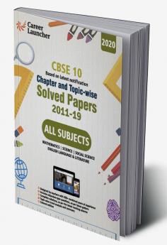 CBSE Class X 2020 - Chapter and Topic-wise Solved Papers 2011-2019 : Mathematics | Science | Social Science | English - Double Colour Matter