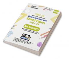 CBSE Class X 2020 - Chapter and Topic-wise Solved Papers 2011-2019 : Mathematics | Science | Social Science | English - Double Colour Matter