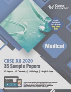 CBSE 2020 : Class XII - 35 Sample Papers - Medical