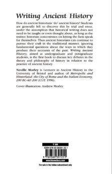 Writing Ancient History