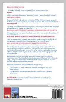 Research Methods in Linguistics