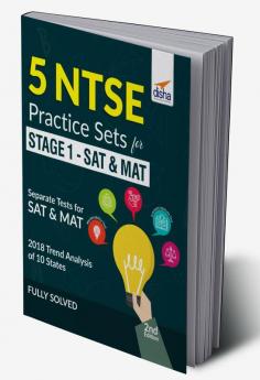 5 NTSE Practice Sets for Stage 1 - SAT & MAT 2nd Edition