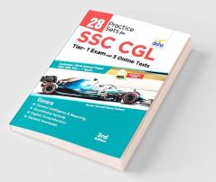 28 Practice Sets for SSC CGL Tier I Exam with 3 Online Tests 3rd Edition