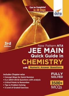 New Pattern NTA JEE Main Quick Guide in Chemistry with Numeric Answer Questions 3rd Edition