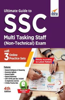 Ultimate Guide to SSC Multi Tasking Staff (Non-Technical) Exam with 3 Online Practice Sets 4th Edition