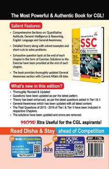 Ultimate Guide to SSC Combined Graduate Level - CGL (Tier I & Tier II) Exam with 3 Online Practice Sets 7th Edition