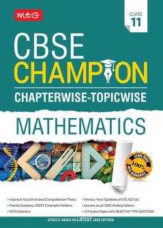 CBSE Champion Chapterwise-Topicwise - Mathematics Class 11