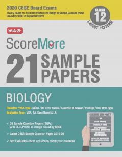 ScoreMore 21 Sample Papers CBSE Boards – Class 12 Biology