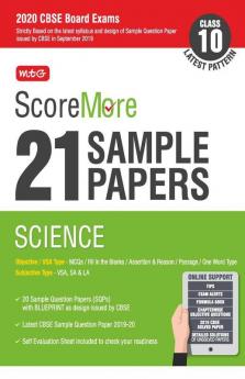 ScoreMore 21 Sample Papers CBSE Boards - Class 10 Science