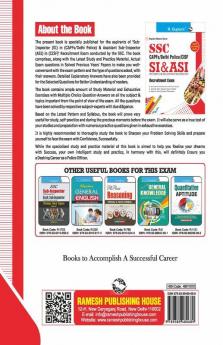SSC : CAPFs/Delhi Police/CISF—SI & ASI Recruitment Exam Guide (For Paper I & II)