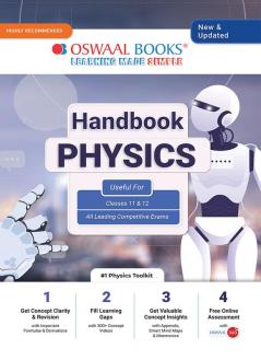 Oswaal Topper's Handbook Physics Classes 11 & 12 Entrance Exams (Engineering & Medical)
