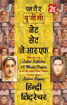 Hindi Literature: 'NTA UGC' JRF/NET/SET:- 15 Model Papers (as per the Latest Exam Pattern) with Previous years' Solved Papers