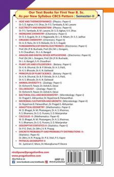 ELECTRICITYANDMAGNETISM[2 Credits]Physics : Paper-II