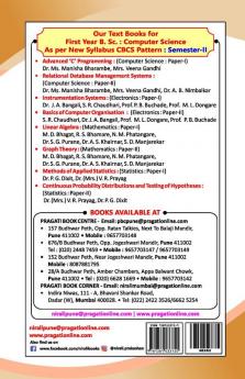 INSTRUMENTATIONSYSTEMS[2 Credits]Electronics (For Computer Science) : Paper-I