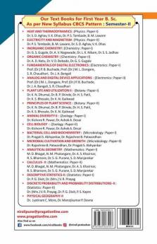 Rpinciples of Plant Science [2 Credits] Botany : Paper-II