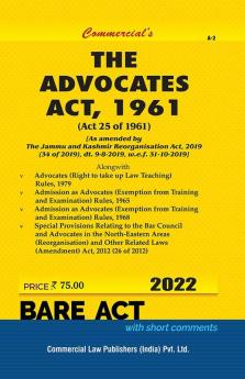 The Advocates Act 1961