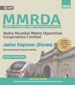MMRDA MMMOCL 2019 : Junior Engineer (Stores)