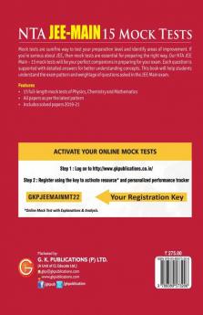 NTA JEE Mains 2022 : 15 Mock Tests