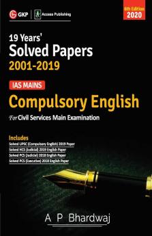 IAS Mains Compulsory English : Solved Papers 2001-19 6e 2020