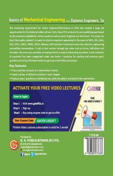 Basics of Mechanical Engineering for Diploma Engineer