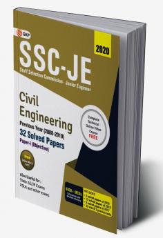 SSC JE 2020 : Civil Engineering - Previous Years Solved Papers (2008-19)
