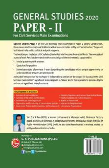 General Studies Paper II :  For Civil Services Main Examination