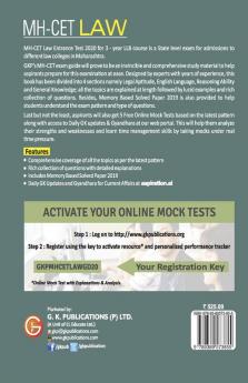 MH-CET LAW for 3 Years LLB Course 2020