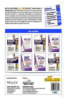 SSC SI & ASI Paper-1 Exam Goalpost Solved Papers & Practice Tests 2019