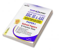 SSC SI & ASI Paper-1 Exam Goalpost Solved Papers & Practice Tests 2019
