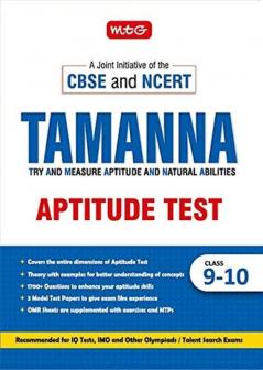 TAMANNA APTITUDE TEST CLASS-9-10