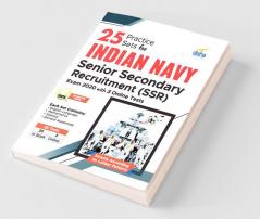 25 Practice Sets for Indian Navy Senior Secondary Recruitment (SSR) Exam 2020 with 3 Online Tests