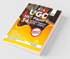 NTA UGC NET Paper 1 - 34 Solved Papers (2019 to 2004) 3rd Edition