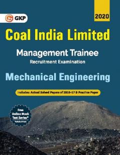 Coal India Ltd. 2019-20 : Management Trainee - Mechanical Engineering