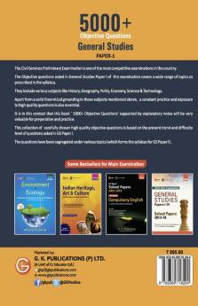 UPSC General Studies Paper I : 5000+ Objective Questions
