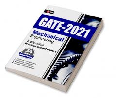 GATE 2021 - Topic-wise Previous Solved Papers - 34 Years' Solved Papers- Mechanical Engineering