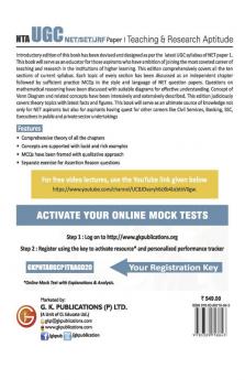 NTA UGC (NET/SET/JRF ) 2020 : Paper I - Teaching & Research Aptitude