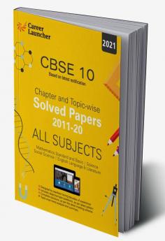 CBSE Class X 2021 - Chapter and Topic-wise Solved Papers 2011-2020 : Mathematics | Science | Social Science | English - Double Colour Matter