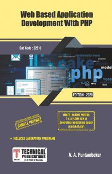 Web Based Application Development WITH php for MSBTE I Scheme (VI - CO/CM/IF/CW - 22619)