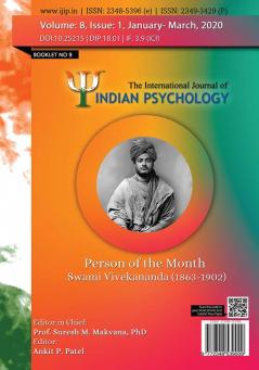 THE INTERNATIONAL JOURNAL OF INDIAN PSYCHOLOGY (Volume 8 Issue 1) Booklet 9