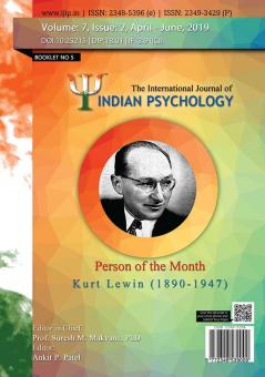 THE INTERNATIONAL JOURNAL OF INDIAN PSYCHOLOGY VOLUME 7 ISSUE 2 BOOKLET NO 5